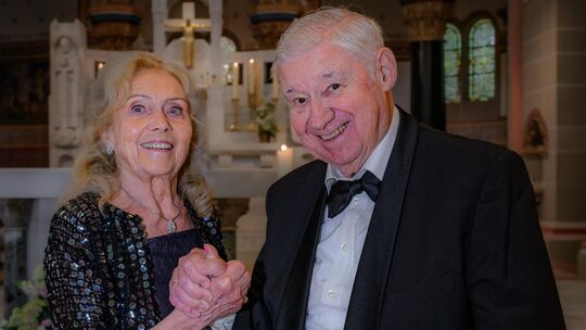 Humor, Heiterkeit und Fröhlichkeit sind die Markenzeichen von Eva-Maria und Gerhard Kreuter, die am Wochenende in der Rosenkranz