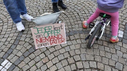 Demonstration gegen sexualisierte Gewalt