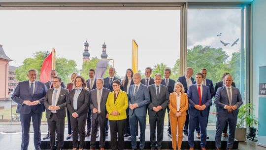 CDU Rheinland-Pfalz zur Vorstellung der Regierungsmitglieder