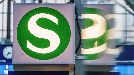 S-Bahnverkehr in Frankfurt