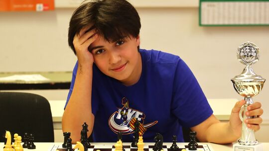 Ediz Yozgyur aus Bad Kreuznach hat die rheinland-pfälzischen Meisterschaften in seiner Altersklasse U14 gewonnen.
