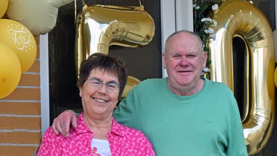 Seit 50 Jahren sind Gisela und Wolfgang Bork glücklich verheiratet.
