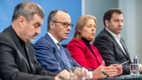 Nach dem Koalitionsausschuss Nach dem Koalitionsausschuss