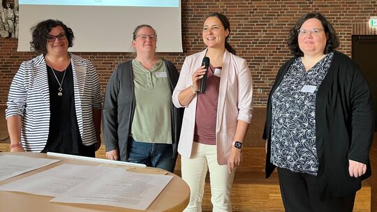 Das Planungsteam der Profilwerkstatt in Montabaur (von links): Annette Rehberg, Sandra Eidner-Sistig, Inge Salzmann und Kerstin