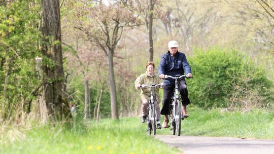 Radfahren hält nicht nur gesund, sondern macht auch Spaß.