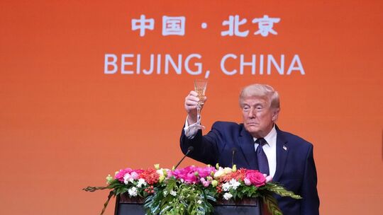 US-Präsident Trump in China