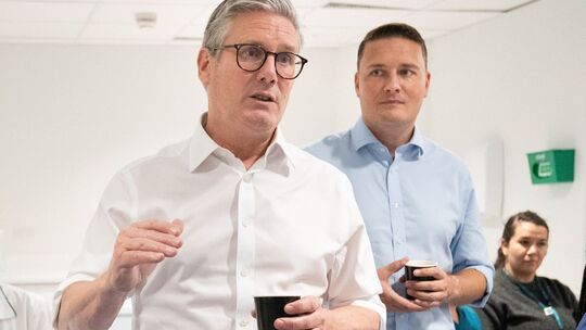 Keir Starmer und Wes Streeting Keir Starmer und Wes Streeting
