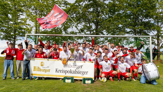Der SV Buhlenberg hat also seinen Titel verteidigt. Die Buhlenberger haben die SG Niederhambach/Schwollen im Finale geschlagen u