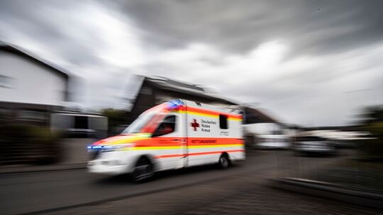 DRK-Notfallsanitäter im Einsatz DRK-Notfallsanitäter im Einsatz