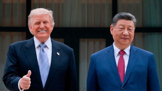 US-Präsident Trump in China