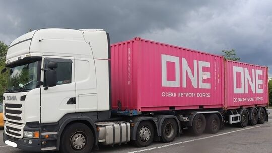 Weintransport mit fast 68t