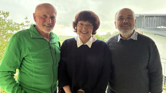 Wolfgang Piroth (links), Cornelia Dhonau-Wehner und Ulrich Althauser setzen sich aktiv dafür ein, dass der Soonwald und seine Ra