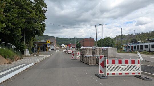 Die Großbaustelle im Mudersbacher Ortsteil Niederschelderhütte dauerte fast ein Jahr. In kommenden Monat soll sie abgeschlossen