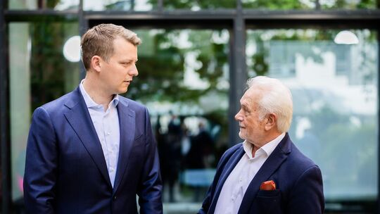 Henning Höne und Wolfgang Kubicki