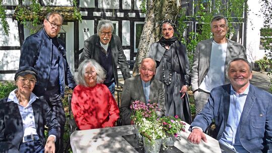 Zur Förderung des Kunstfestes Horn hat sich ein Verein gegründet. Isabell Tausendfreundt (von links), Volker Härter, Dagmar Reb