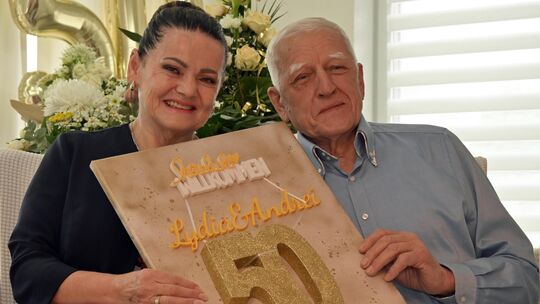 Lydia und Andrei Gorkowenko aus Argenthal gehen seit 50 Jahren gemeinsam durchs Leben.