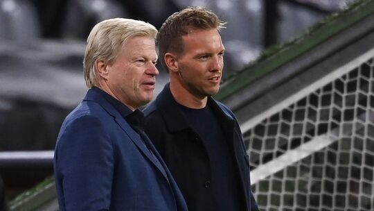 Oliver Kahn und Julian Nagelsmann Oliver Kahn und Julian Nagelsmann