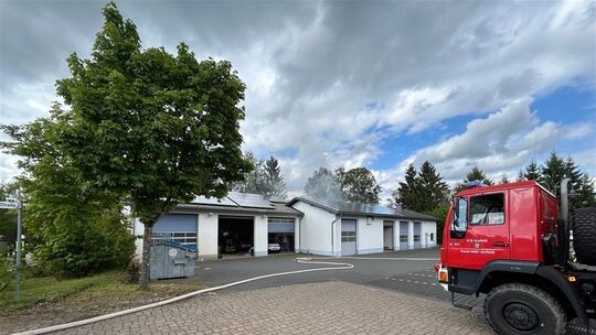 Brand Schuppen Arzfeld