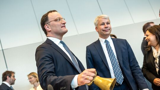 Jens Spahn und Steffen Bilger Jens Spahn und Steffen Bilger