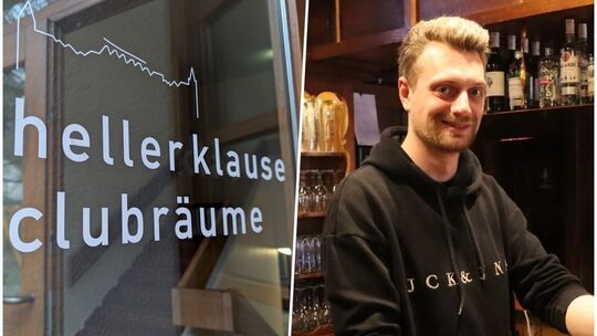 Die Hellerklause bekommt eine langfristige Perspektive. Der Inhaber der Schankwirtschaft Zur Linde, Florian Schneider, übernimmt Die Hellerklause bekommt eine langfristige Perspektive. Der Inhaber der Schankwirtschaft Zur Linde, Florian Schneider, übernimmt