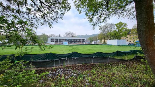 Auf dieser Fläche in der Koblenzer Goldgrube zwischen Bogenstraße und An der Overbergschul" könnte der neue Interimsbau für das