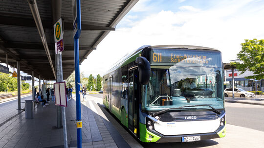Ingelheim wird dem KRN beitreten und ihre Busflotte mit acht elektrischen Fahrzeugen einbringen.