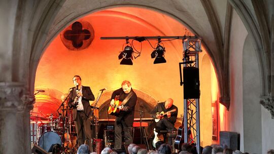 Die „Simon & Garfunkel Revival-Band“ hat Welthits wie „The Sound of Silence“, „El Condor Pasa“ oder „Mrs. Robinson“ gespielt.