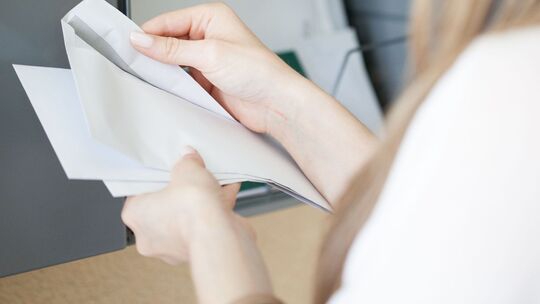 Post im Briefkasten Post im Briefkasten