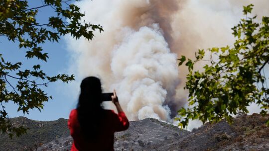 Waldbrand in Kalifornien Waldbrand in Kalifornien