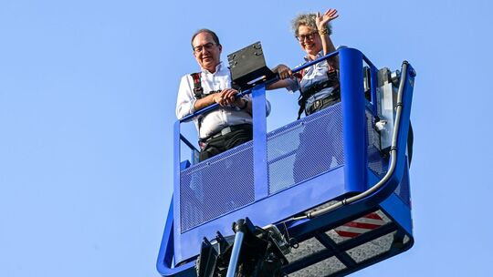 Sommerreise Innenminister Dobrindt - THW Sommerreise Innenminister Dobrindt - THW