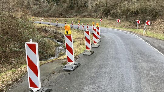 Baken gehören seit zehn Jahren zum gewohnten Bild auf der L334 und sind jetzt Namensgeber für ein trauriges "Fest".