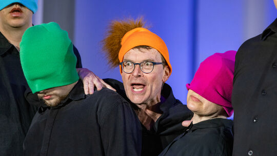 Ausdrucksstark ist das Theaterspiel "Rauschen" im Theater Koblenz.