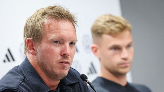 Julian Nagelsmann und Joshua Kimmich Julian Nagelsmann und Joshua Kimmich