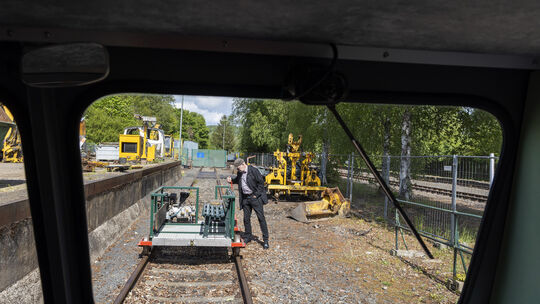 Die Interessengemeinschaft Westerwald-Querbahn setzt sich dafür ein, dass die Strecke Westerburg - Rennerod als Infrastruktur un