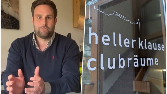 Stadtbürgermeister Johannes Behner begrüßt die Pläne für die Zukunft der Hellerklause in der Betzdorfer Stadthalle.