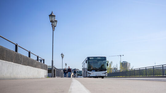 Auf der Koblenzer Balduinbrücke ist ein Verkehrsversuch geplant.