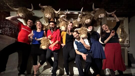 Die Band Mashrutka wird am Freitag, 22. Mai, bei der Eröffnung des Stadt-Land-Fluss-Festivals spielen. Das Festival geht noch bi