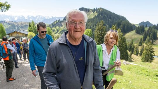 Mitmach-Aktion mit Bundespräsident Steinmeier