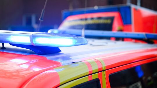 Notarzt und Rettungswagen