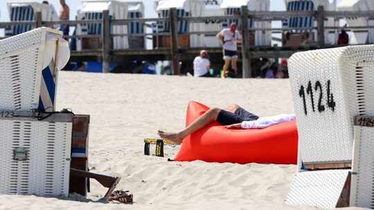 Sommerliches Wetter - St. Peter-Ording Sommerliches Wetter - St. Peter-Ording