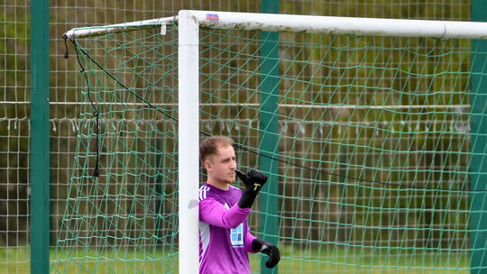 Osterspais Keeper Elias Müller hielt gegen Vallendar seinen Kasten sauber, was den Gästen alle Chancen auf den Klassenverbleib r