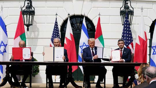 Abkommen Israels, Bahrains und der VAE Abkommen Israels, Bahrains und der VAE