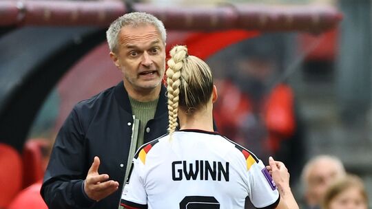 Giulia Gwinn und Christian Wück Giulia Gwinn und Christian Wück