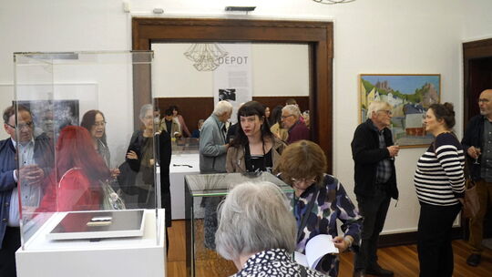 Zum zweiten Mal innerhalb einer Woche waren die Räumlichkeiten der Villa Bengel Ziel zahlreicher kunstbegeisterter Besucher.