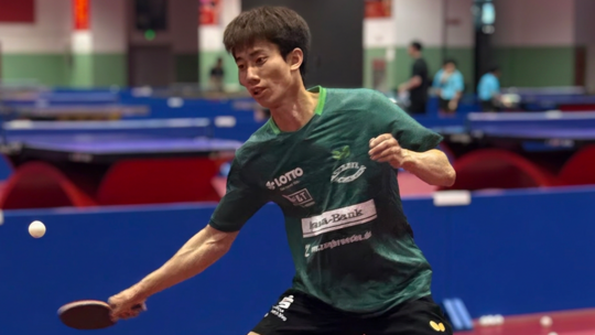 Das Trikot des TTC Zugbrücke Grenzau sitzt: Liang Yanning verstärkt in der kommenden Saison den Bundesligakader der Brexbachtale