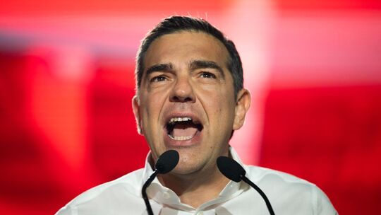 Der griechische Politiker Alexis Tsipras. Der griechische Politiker Alexis Tsipras.