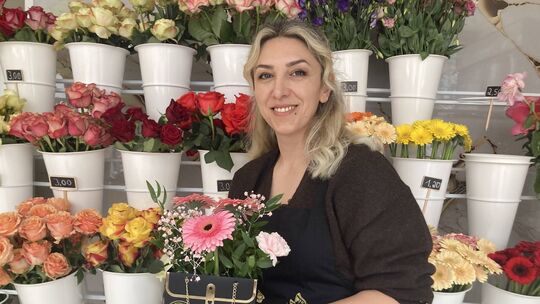 Julia Damar hat einen neuen Blumenladen in der Himmeroder Straße in Wittlich eröffnet.