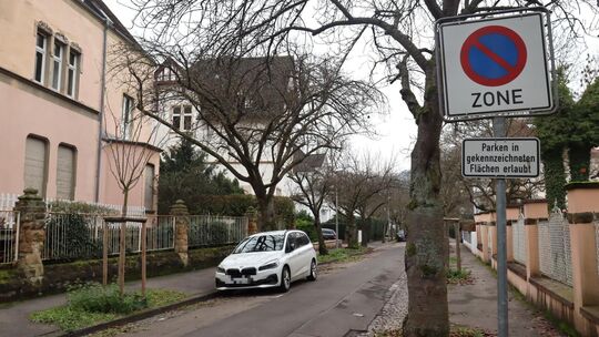 Die Cauerstraße ist eine der Straßen im Kurviertel, die beim Pilotprojekt Jahresticket für 180 Euro ab dem 1. Juni dabei sind.