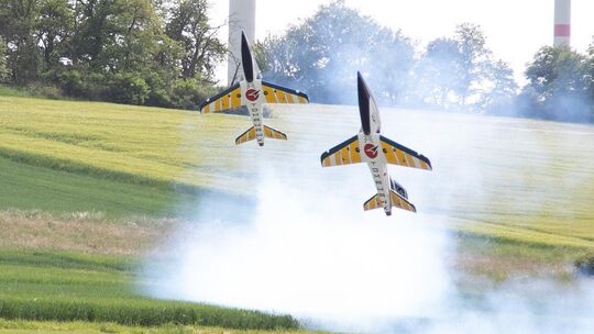 Tanz auf dem Düsenstrahl – diese Modellflieger sind fast genauso schnell wie ihre Vorbilder.