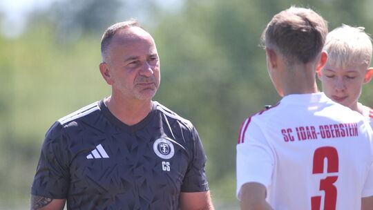 Christian Schwinn ist Sportvorstand des SC Idar-Oberstein, aber auch selbst als Trainer der B- beziehungsweise in Zukunft der A-
